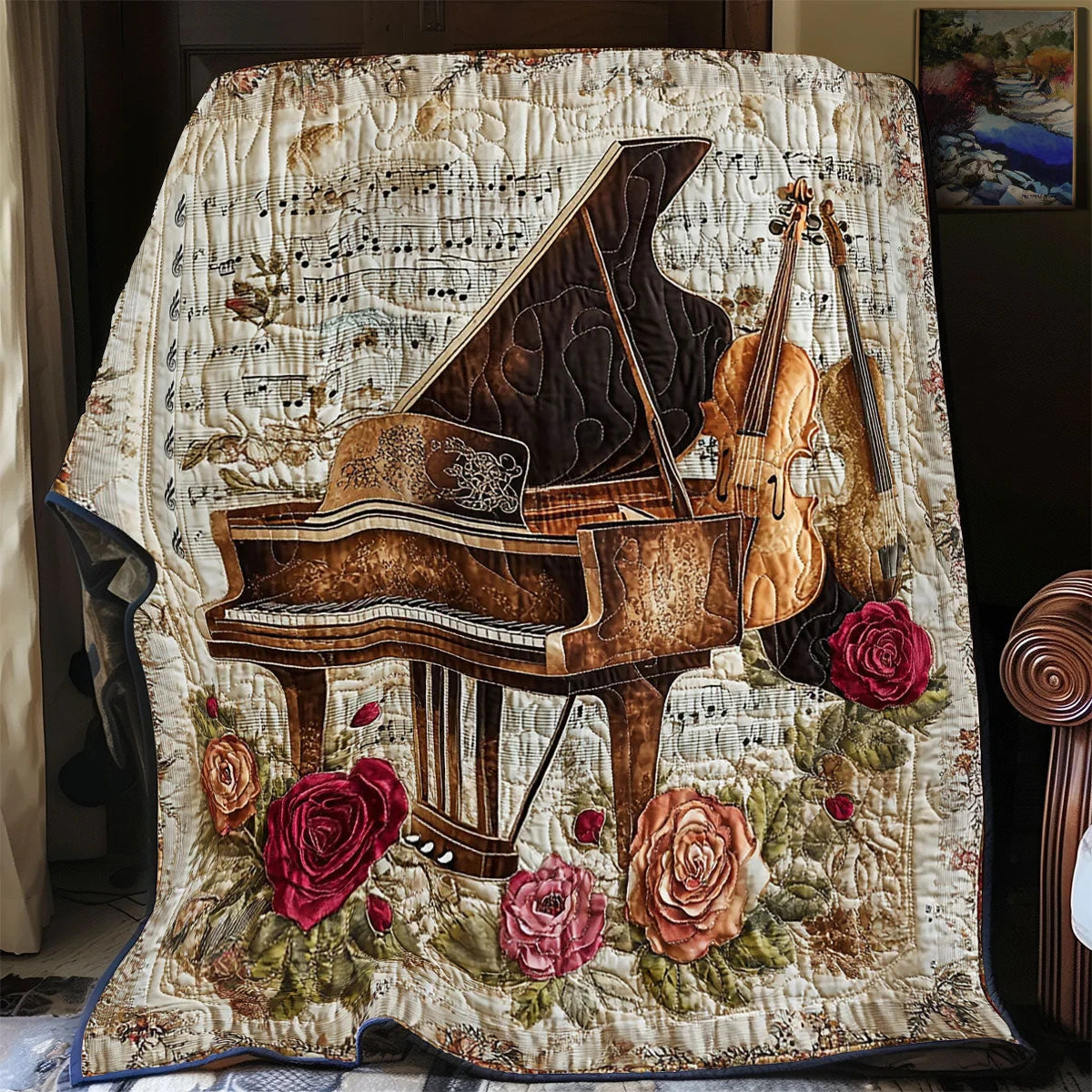Garden Sonata Quilt Blanket