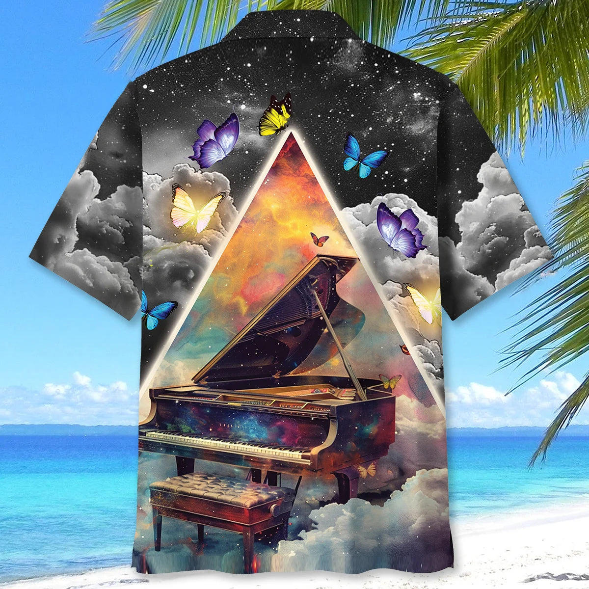 Grand Piano Magical Hawaiian Shirt