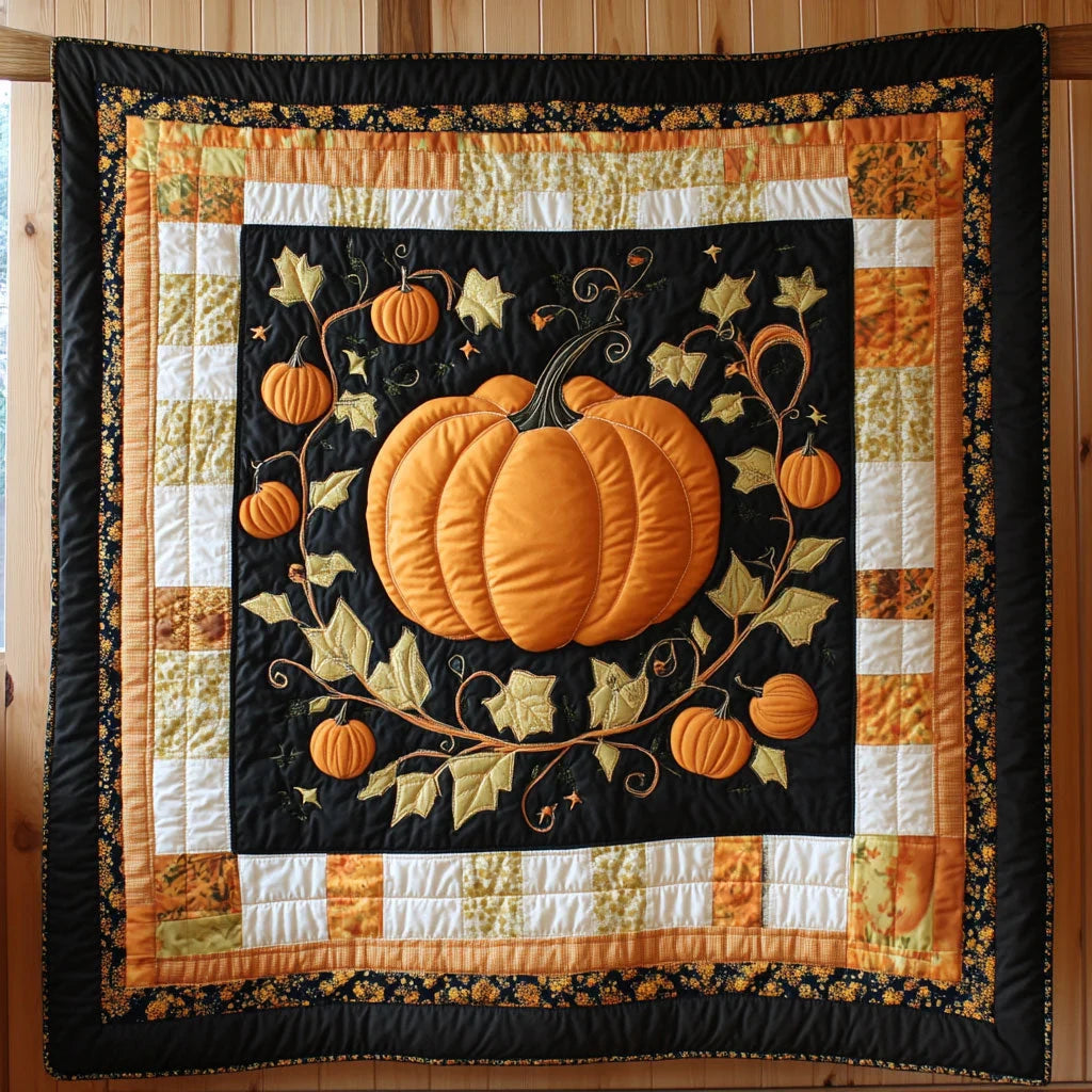 Harvest Glow Quilt Blanket