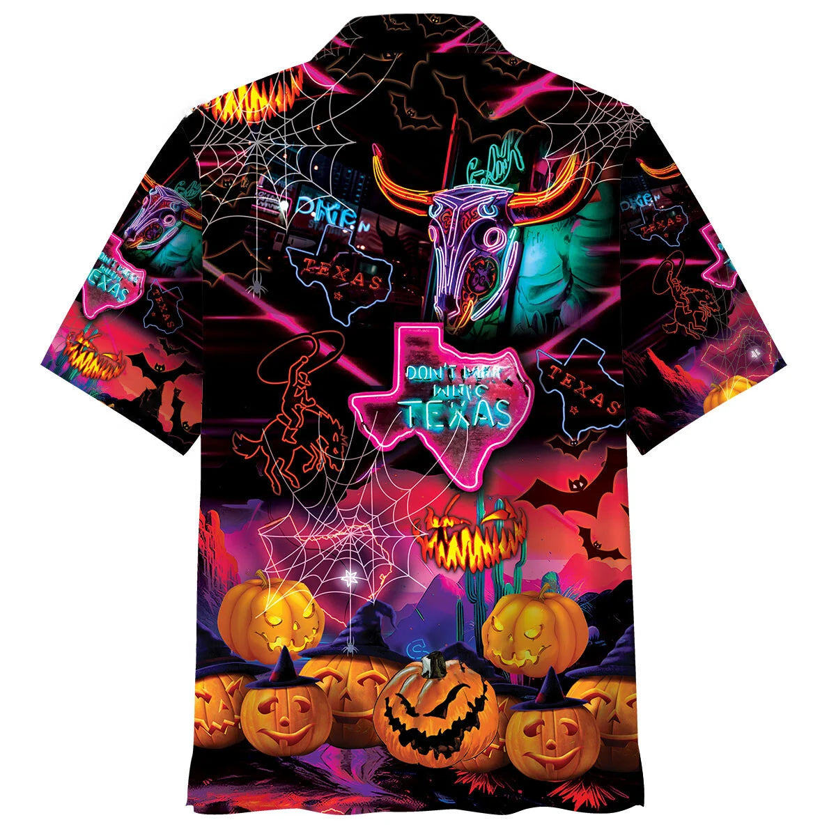 Haunted Texas State Hawaiian Shirt