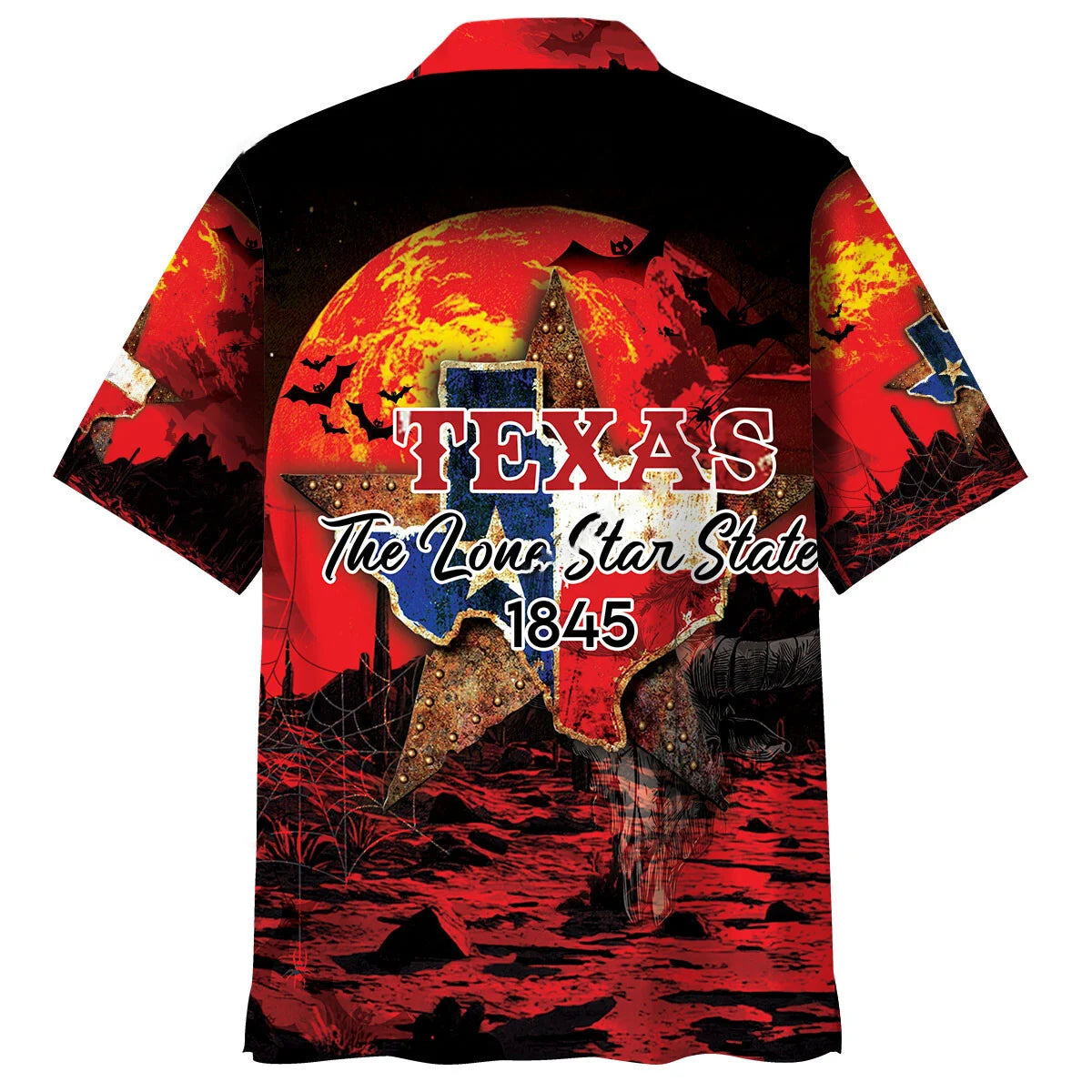 Haunted the Lone Star State Hawaiian Shirt