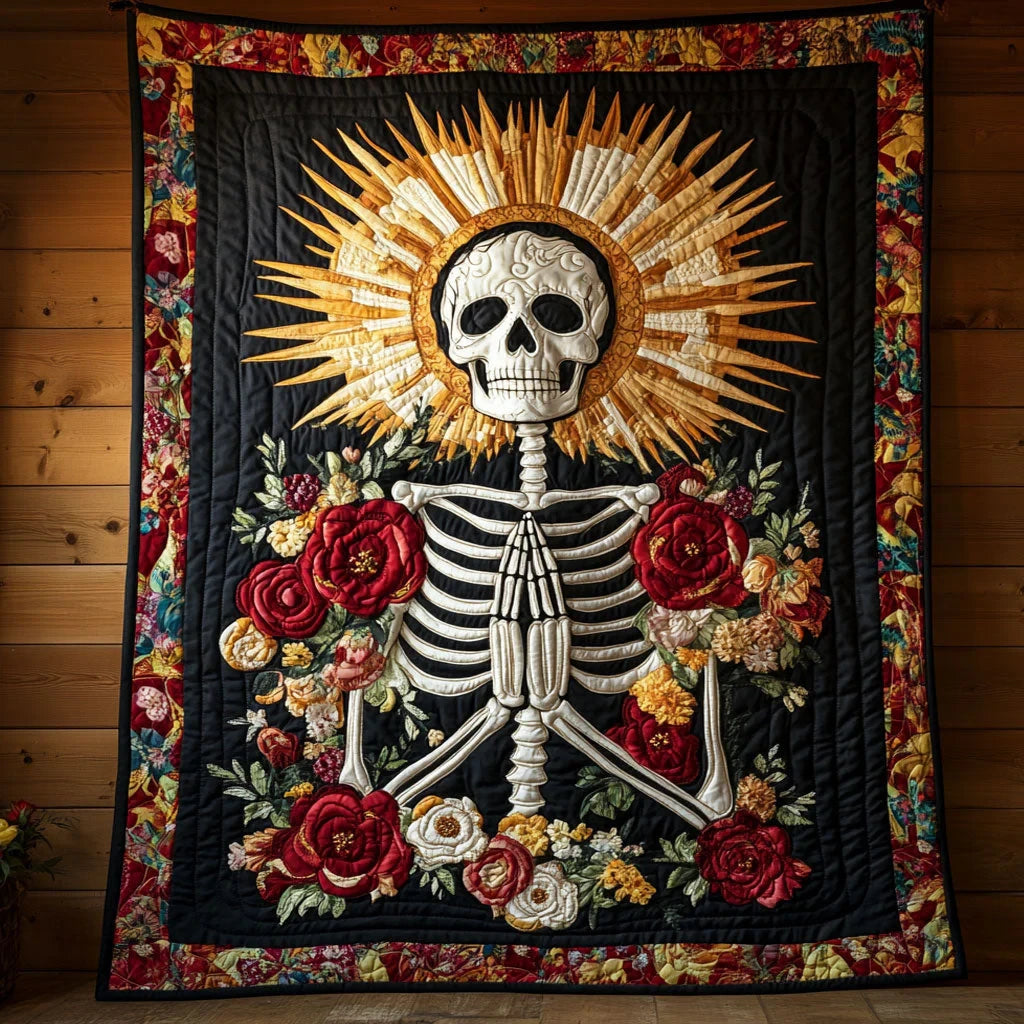 Holy Burst Quilt Blanket