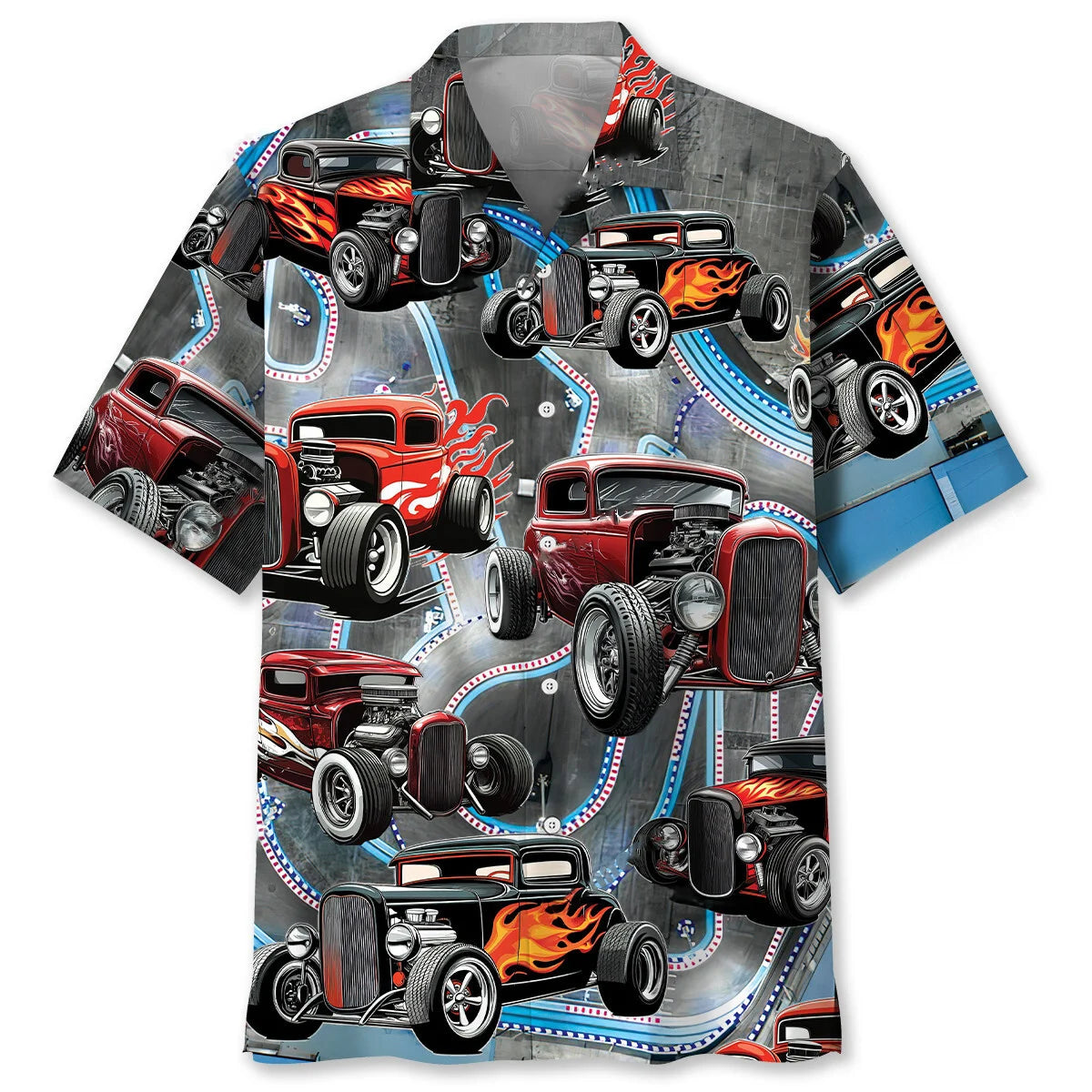 Rod Racing Hawaiian Shirt