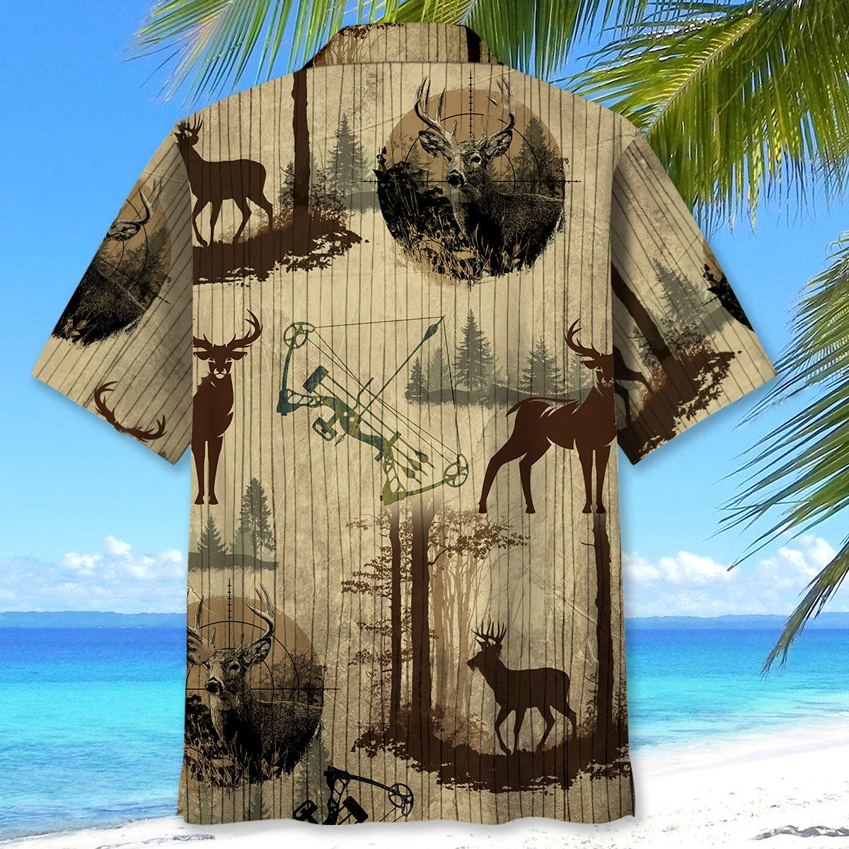 I D Rather Be Hunting Vintage Hawaiian Shirt