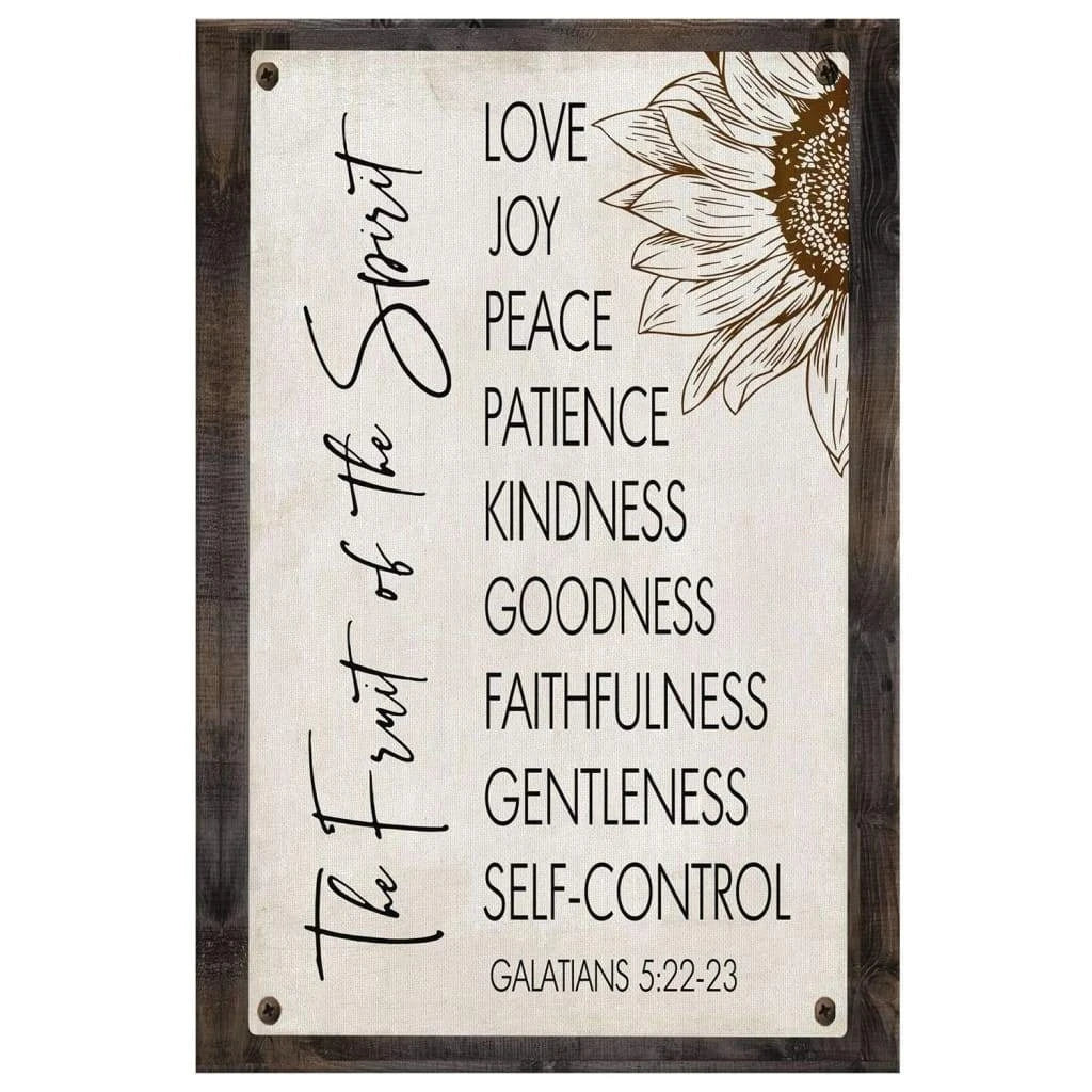 fruit of the spirit galatians 5 22 23 canvas wall art (view 5)