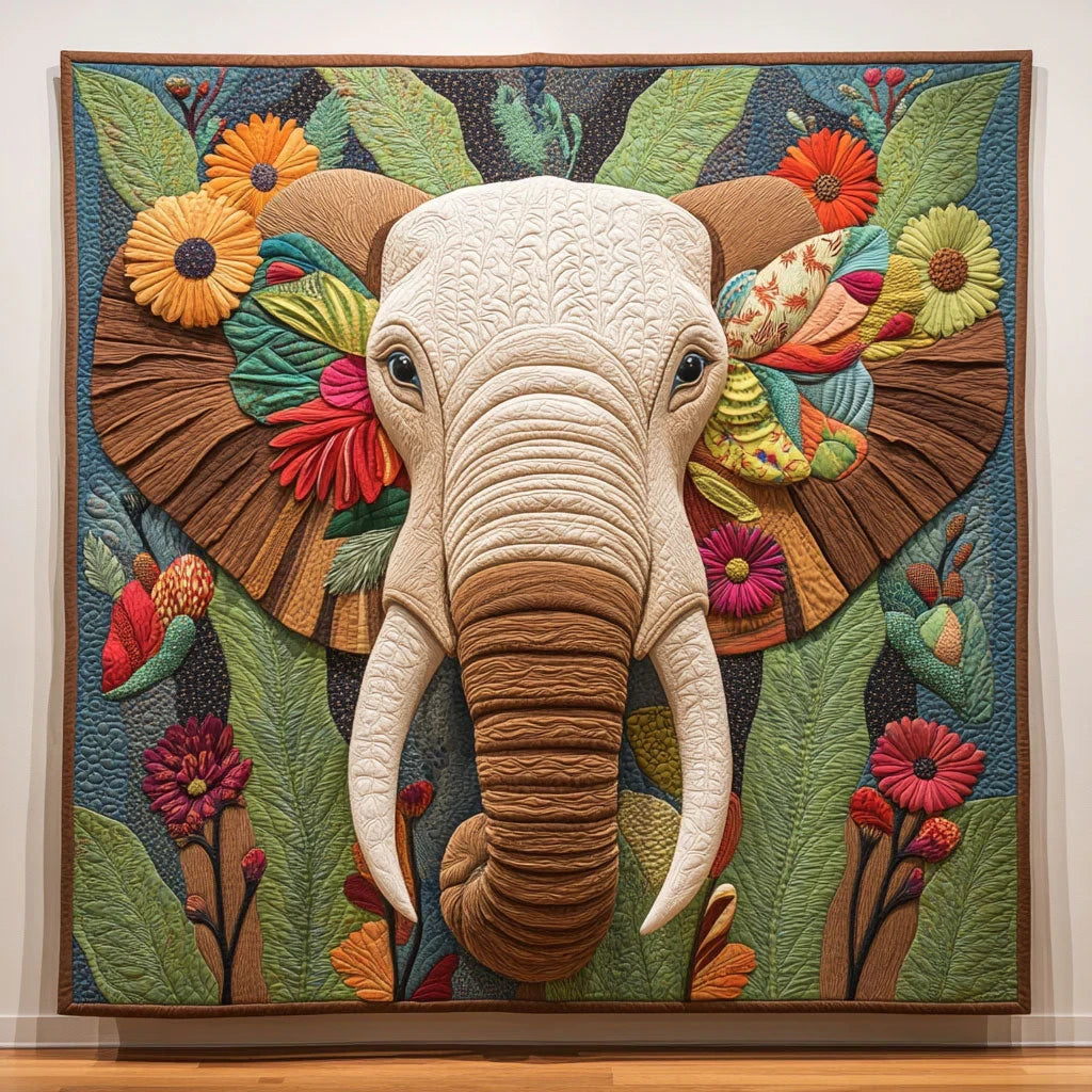 Jungle Jubilee Quilt Blanket