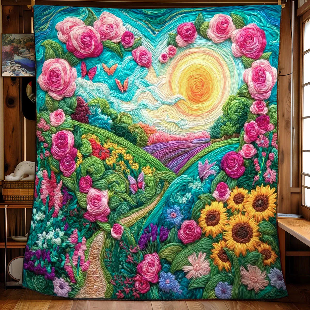 Love Garden Quilt Blanket