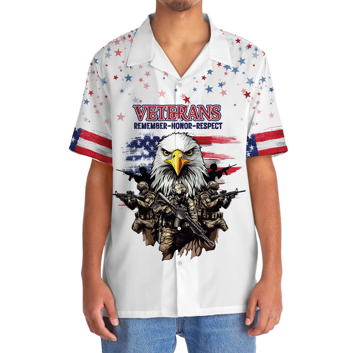 Memorial Day is for Them Veterans Day is for Me Hawaiian Shirt