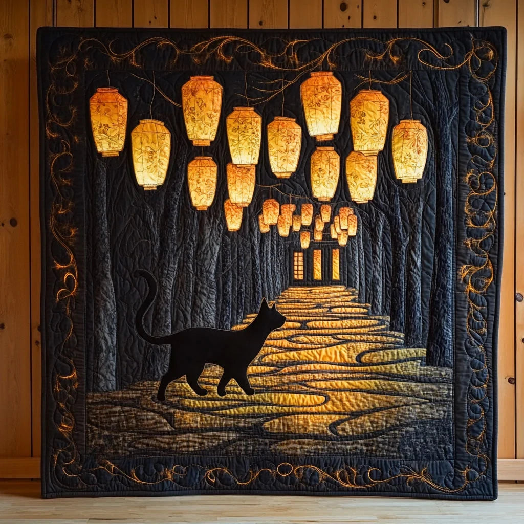 Midnight Parade Quilt Blanket