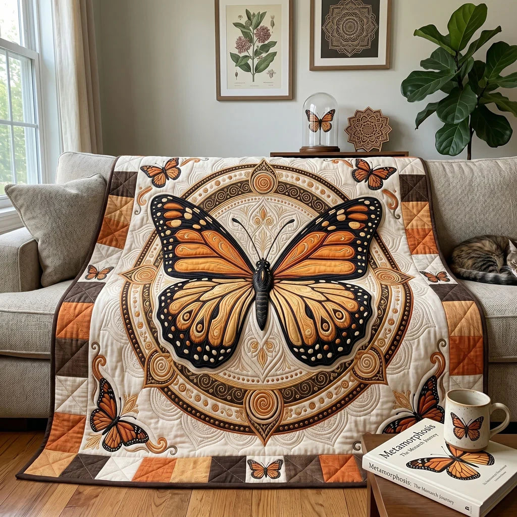 Monarch Majesty Quilt Blanket