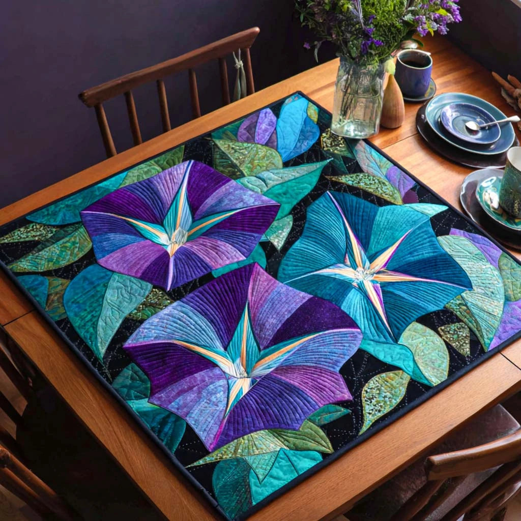 Morning Beauty Quilted Table Topper