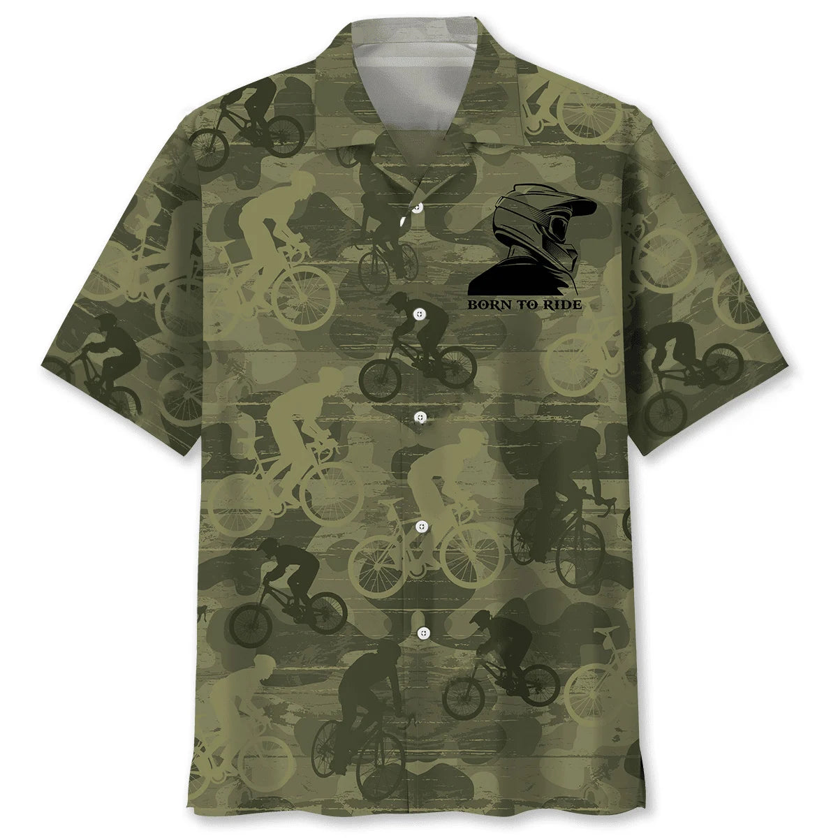 Mountain Bike Ride Hawaiian Shirt