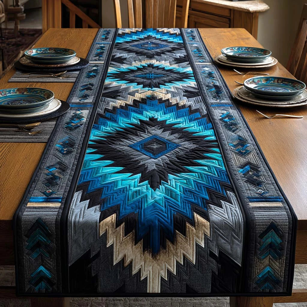 Native American Quilted Table Runner