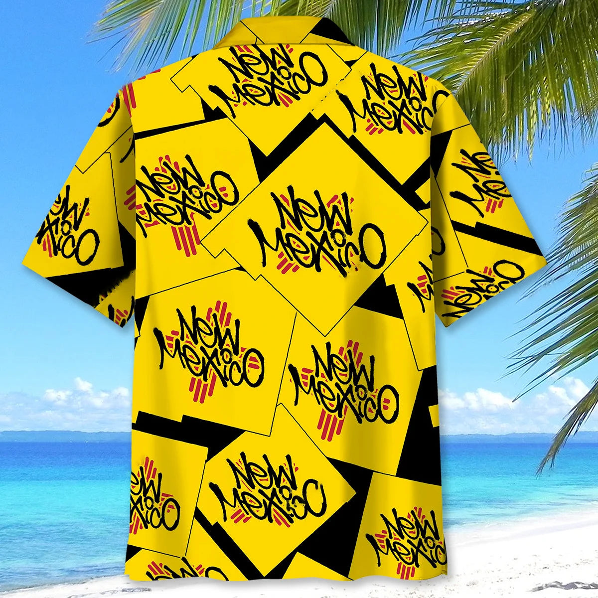 Mexico State Hawaiian Shirt, custom shirt gift for men (view 4)