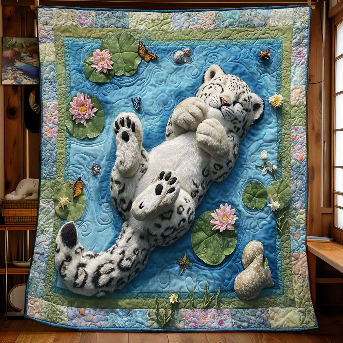 Pond Cub Quilt Blanket