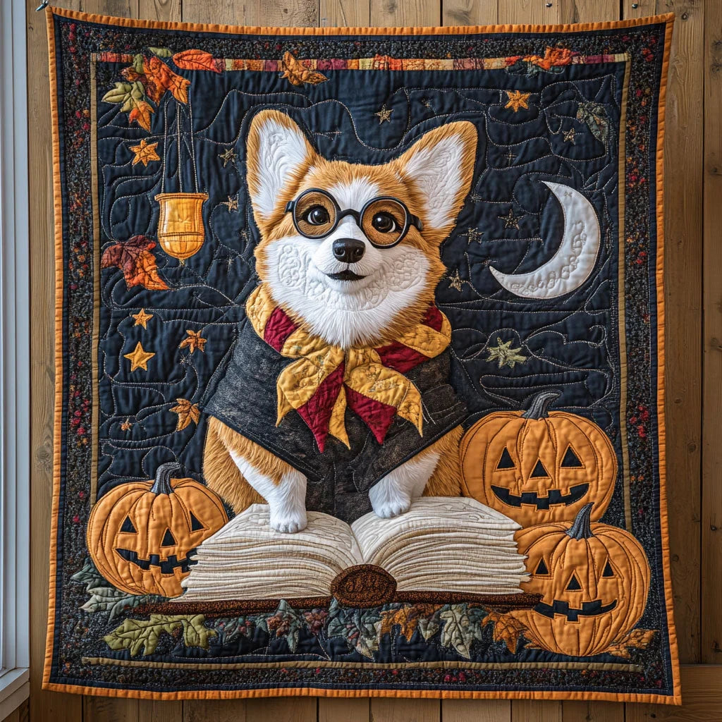 Pumpkin Spell Quilt Blanket