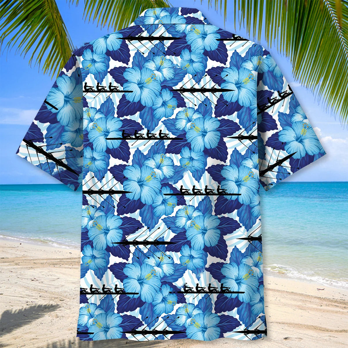 Rowing Competition Hawaiian Shirt, custom shirt gift for men (view 4)
