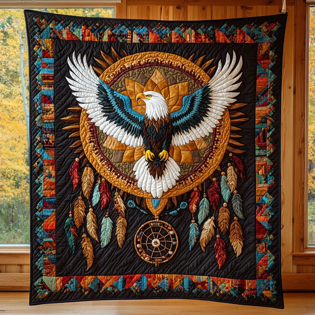 Sky Guardian Quilt Blanket