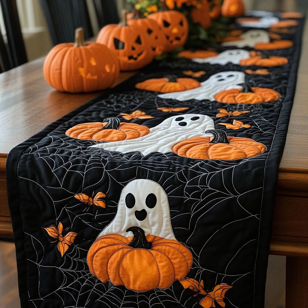 Spooky Spellcaster Quilted Table Runner