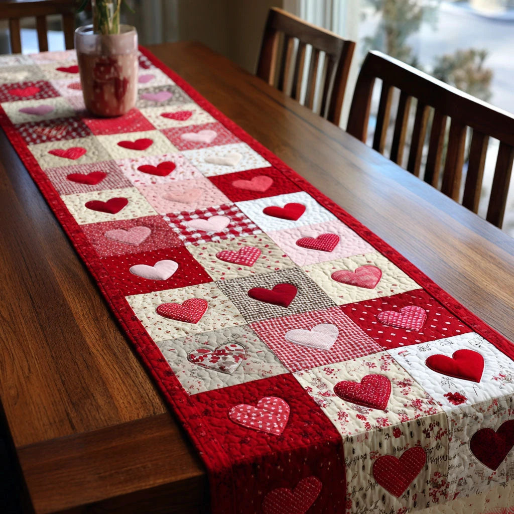 Tender Touch Quilted Table Runner