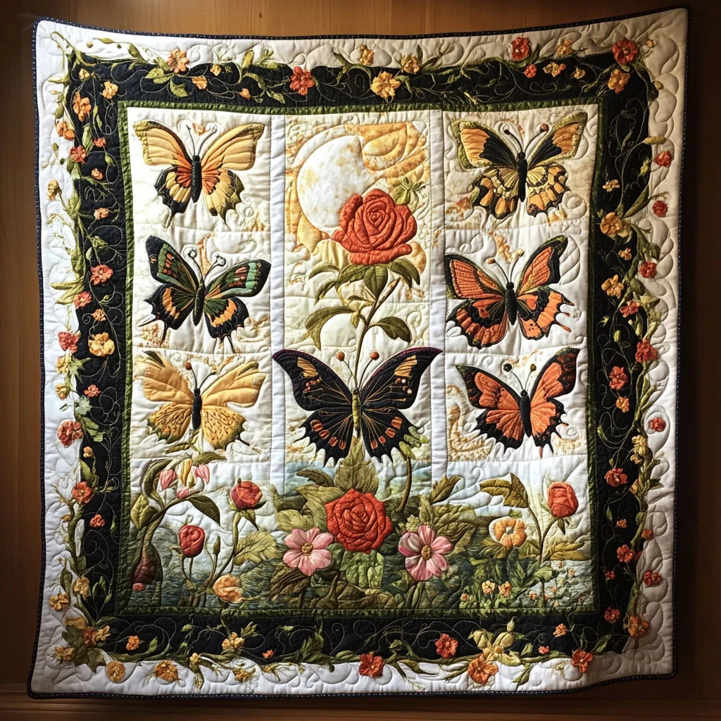 The Petal Oracle Quilt Blanket