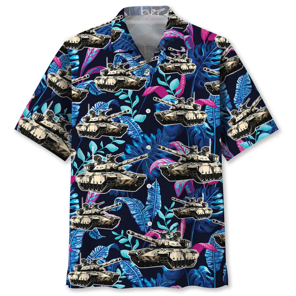 Tropical Tank Hawaiian Shirt, custom shirt gift for men (view 4)