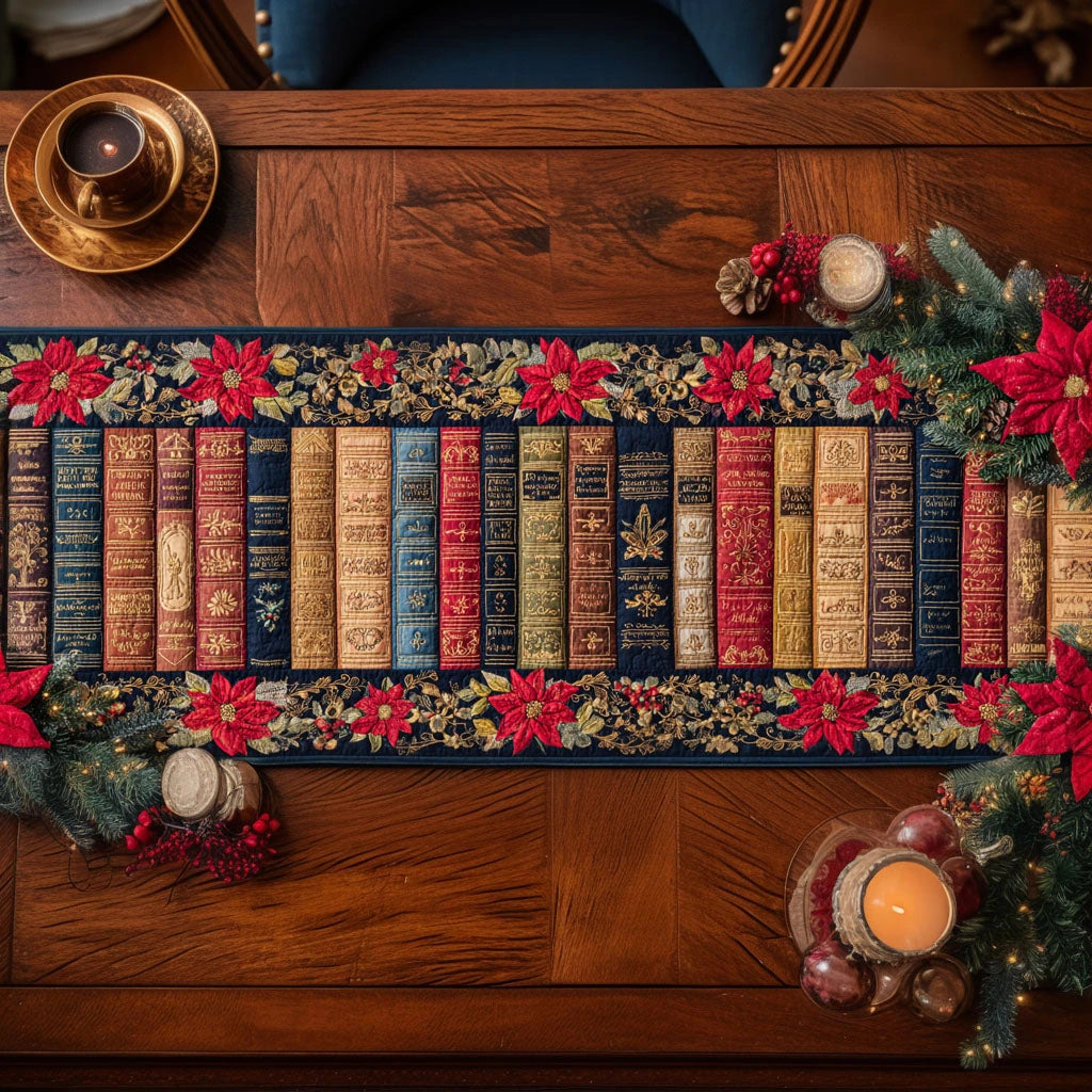Vintage Storyline Quilted Table Runner
