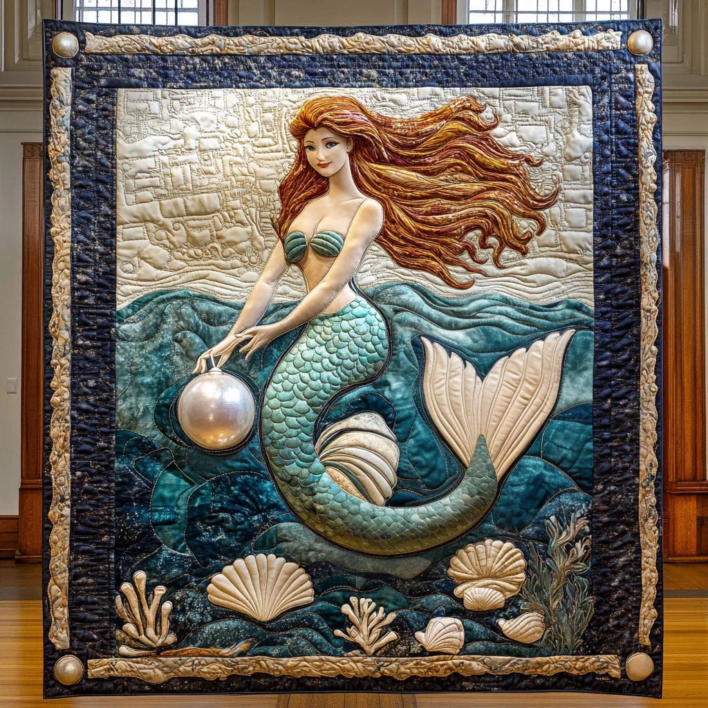 Waves Of Eternity Quilt Blanket