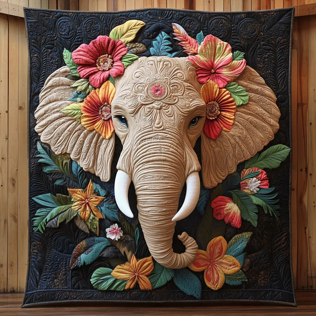 Wildflower Royalty Quilt Blanket