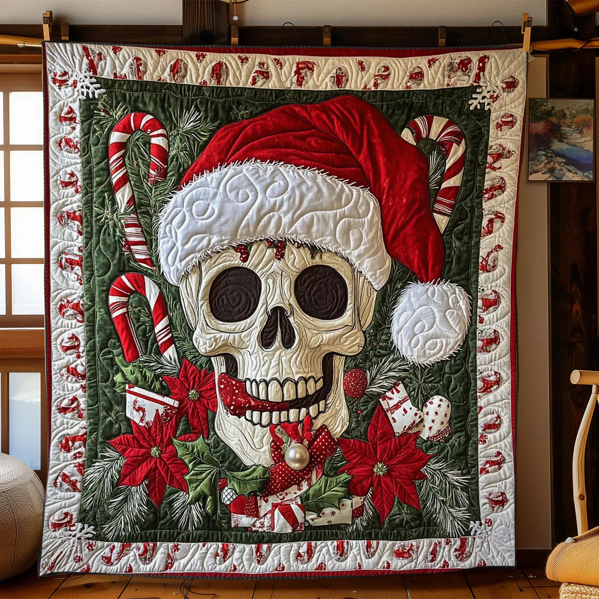 Winter Reaper Quilt Blanket