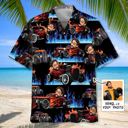 Custom Photo Hawaiian Shirts: Personalized Face Designs