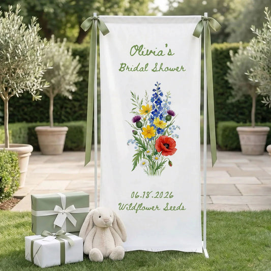 Wildflower Bridal Shower Backdrop: Romantic Floral Trends 2026