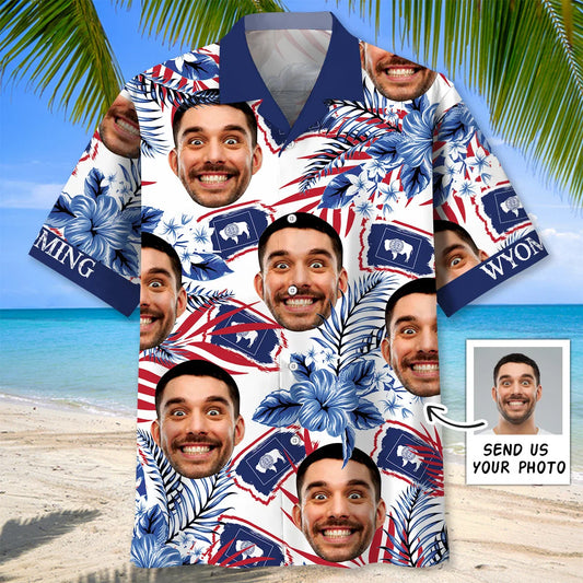 Custom Hawaiian Shirt with Multiple Faces: Family and Friend Group Designs