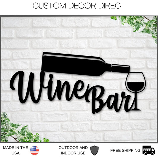 Mothers Day Gift, Personalized Mothers Day Gift, Gift For Mom, Personalized Bar Sign, Wine Decor, Wine - metal sign