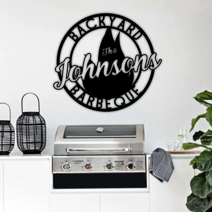 Personalized Family Name Metal Sign, Metal Established Family Sign, Housewarming Gift, Door Hanger, Wedding Gift, Metal Monogram Sign, Laser Cut Metal Signs Custom Gift Ideas