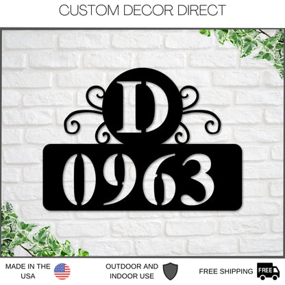 Address Sign, Metal Address Sign, House Numbers, Custom Address Sign, Home Address Sign, Address Number, Metal Address Plaque, Closing Gift Laser Cut Metal Signs Custom Gift Ideas