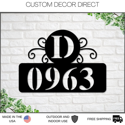 Address Sign, Metal Address Sign, House Numbers, Custom Address Sign, Home Address Sign, Address Number, Metal Address Plaque, Closing Gift Laser Cut Metal Signs Custom Gift Ideas