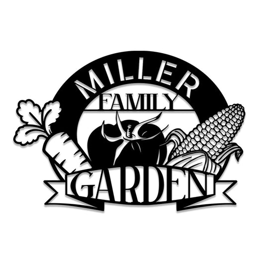 Personalized Metal Garden Sign, Custom Outdoor Garden Stake, Home Decor, Wedding, Anniversary Art Gift - wedding detail