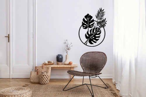 Leaf Decor Wall Art Cut Metal Sign Laser Cut Metal Signs Custom Gift Ideas