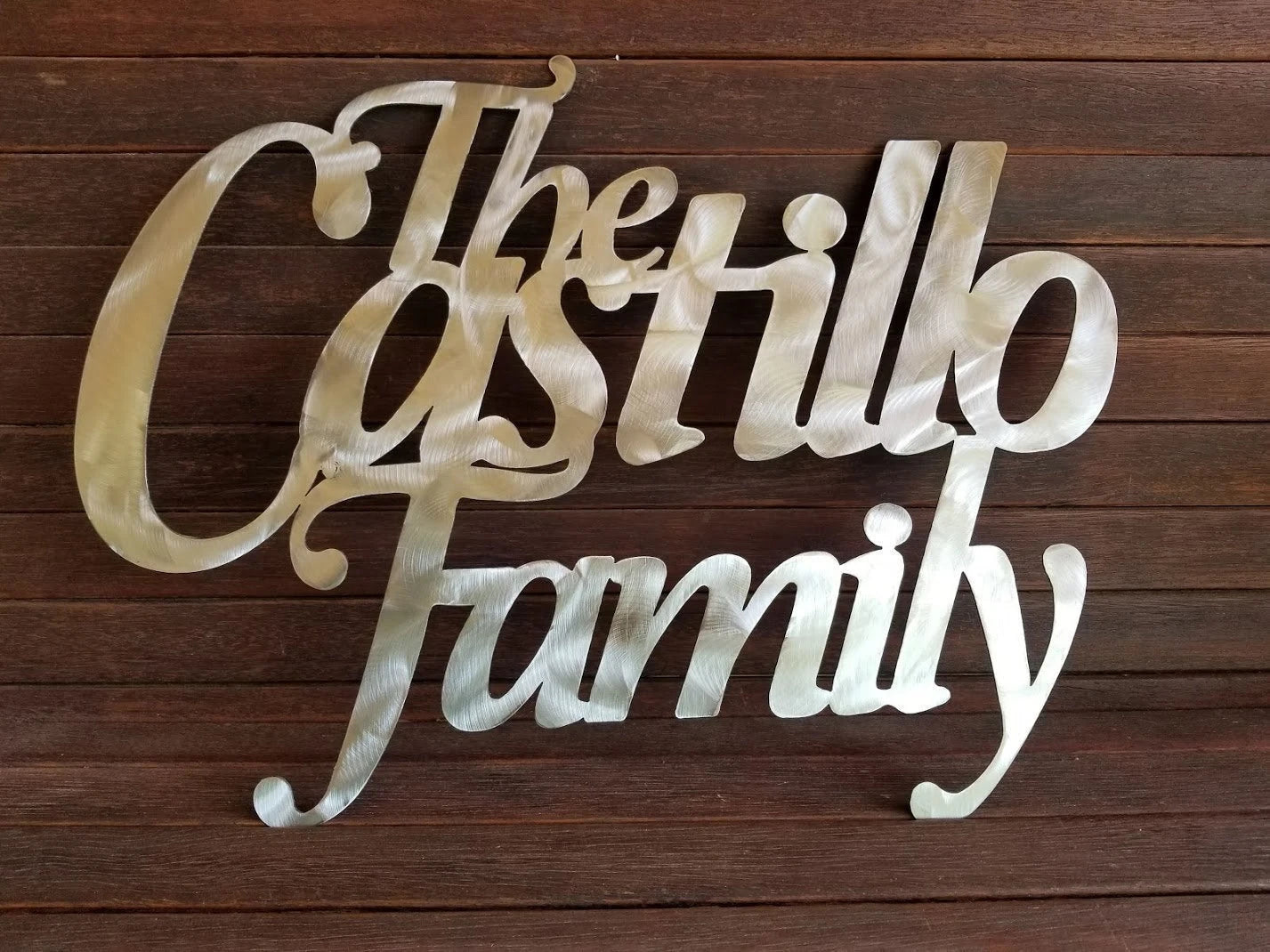 Family Last Name Sign, Established, Wedding Gift, Wedding Gift, Wedding Welcome Sign, Personalized Wedding Sign, Family Sign, Metal Wall Art Laser Cut Metal Signs Custom Gift Ideas