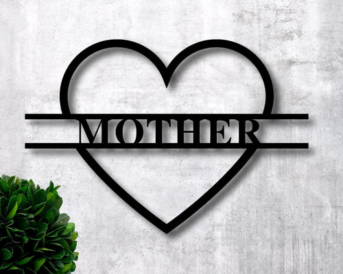 Personalized Mom Sign Mothersday Gift Custom Mom Sign Mom Metal Sign Metal Sign For Mom