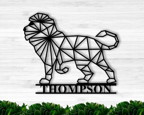 Geometric Lion Art Lion Metal Art Wall Lion Metal Art Custom Lion Personalized Wall Artanimal