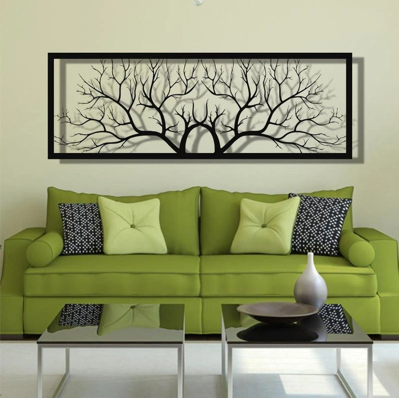 Metal Wall Decor Metal Tree Tree Of Life Decor Metal Wall Decor Metal Branch Wall Decor Geometric Home Wall Hangings