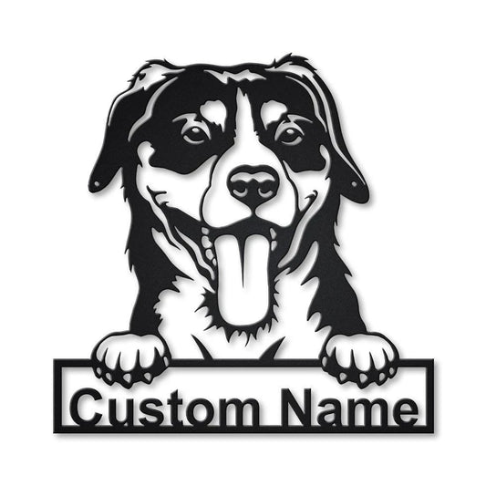 Personalized Entlebucher Mountain Dog Metal Sign Art, Custom Entlebucher Mountain Dog Metal Sign, Dog - metal sign