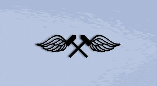 Aviation Structural Mechanic (am) Rate Silhouette Metal Sign Cut Metal Sign Wall Decor