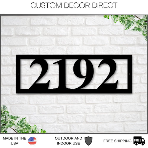Custom Address Sign, Home Address Sign, Address Number, Address Sign, Metal Address Plaque, Metal House Numbers, Realtor Gift, Closing Gift Laser Cut Metal Signs Custom Gift Ideas