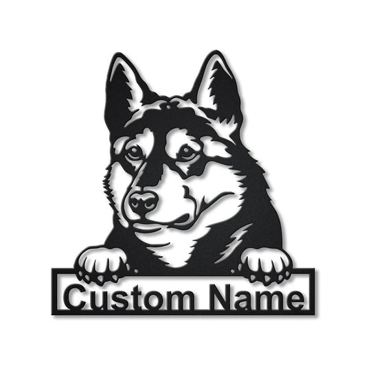 Personalized West Siberian Laika Dog Metal Sign Art, Custom West Siberian Laika Dog Metal Sign, Dog Gift - metal sign