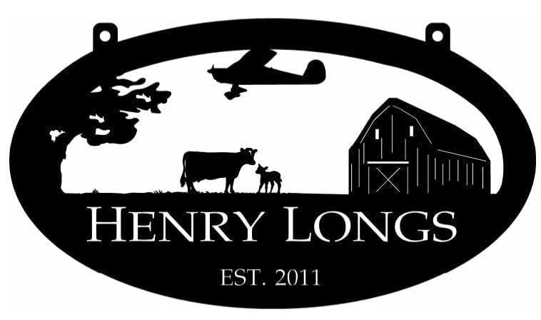 Spray Plane Metal Sign airplane Barn Animals Metal House Sign