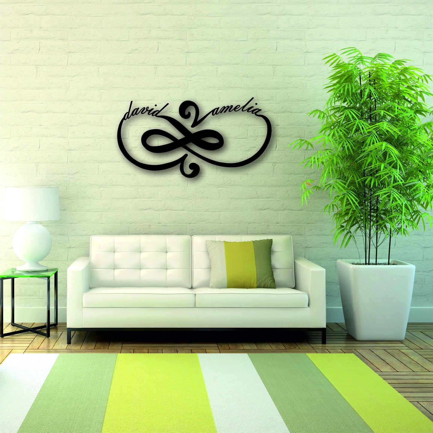 Personalized Infinity Symbol, Infinity Sign Name, Infinity Metal Sign, Infinity Sign Containing Names, Metal Wall Art Decor Laser Cut Metal Signs Custom Gift Ideas-2