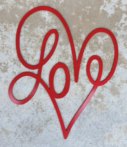 Made To Order Personalized Wedding Sign Double Heart, Metal Sign, Cut Metal Sign, Wall Metal Sign, Laser - wedding detail